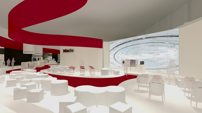 Miele-Messestand in Berlin