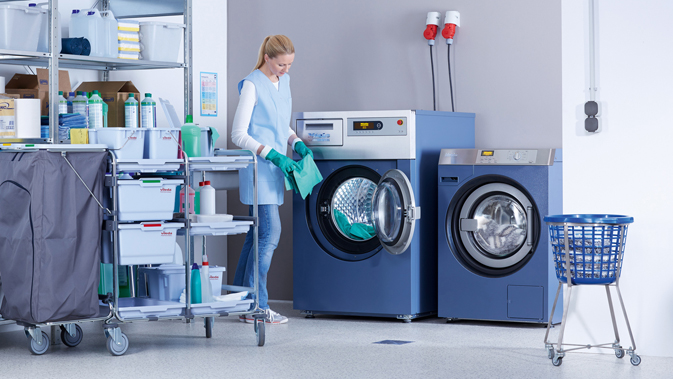 Patentierte Miele-Tuchaufbereitung