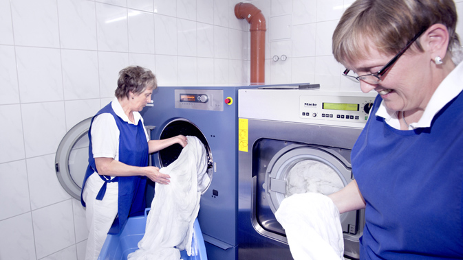 Miele-Wäschereitechnik im eigenen Haus