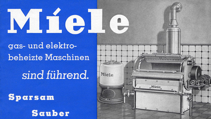 90 Jahre Profi-Wäschepflege von Miele 