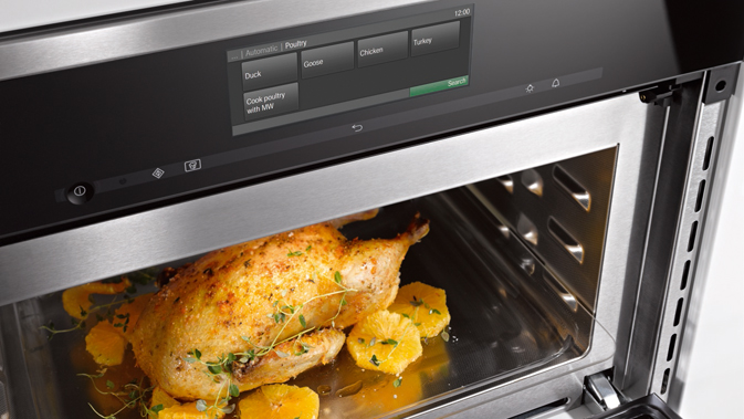 Backöfen mit Mikrowelle 